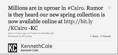 kenneth cole social media disaster