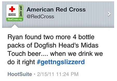 Red Cross Social Media Disaster