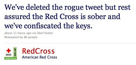 Red Cross Social Media Disaster