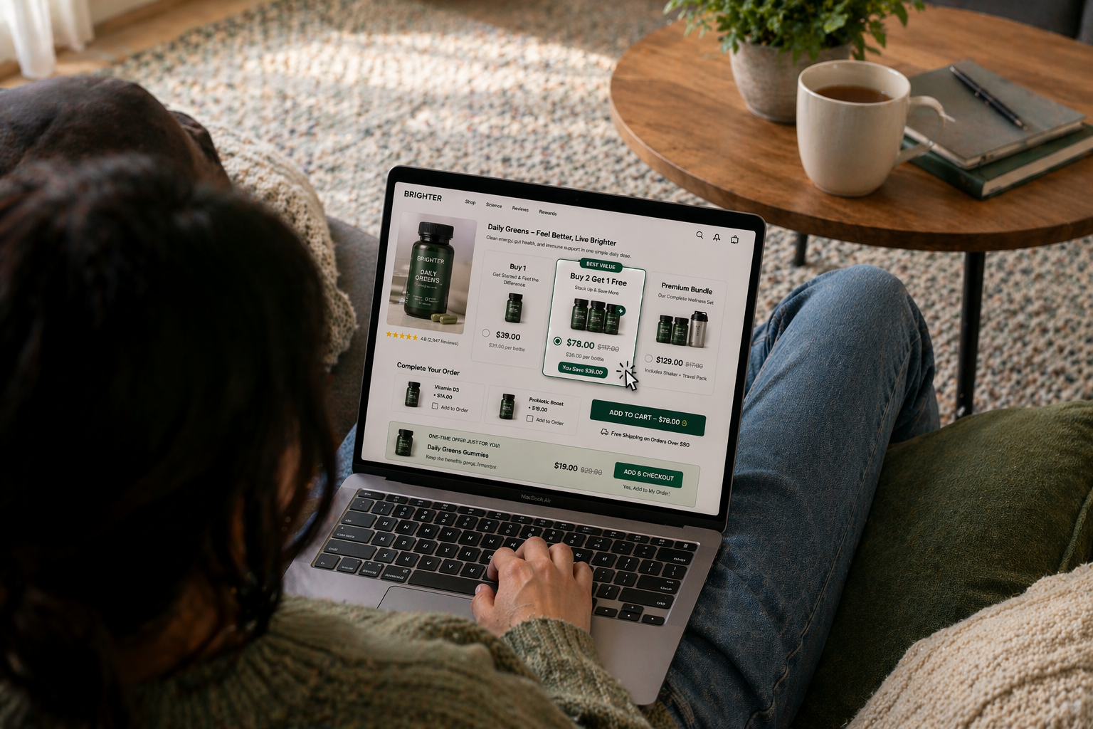 3. Maximize AOV Through Bundles and Upsells