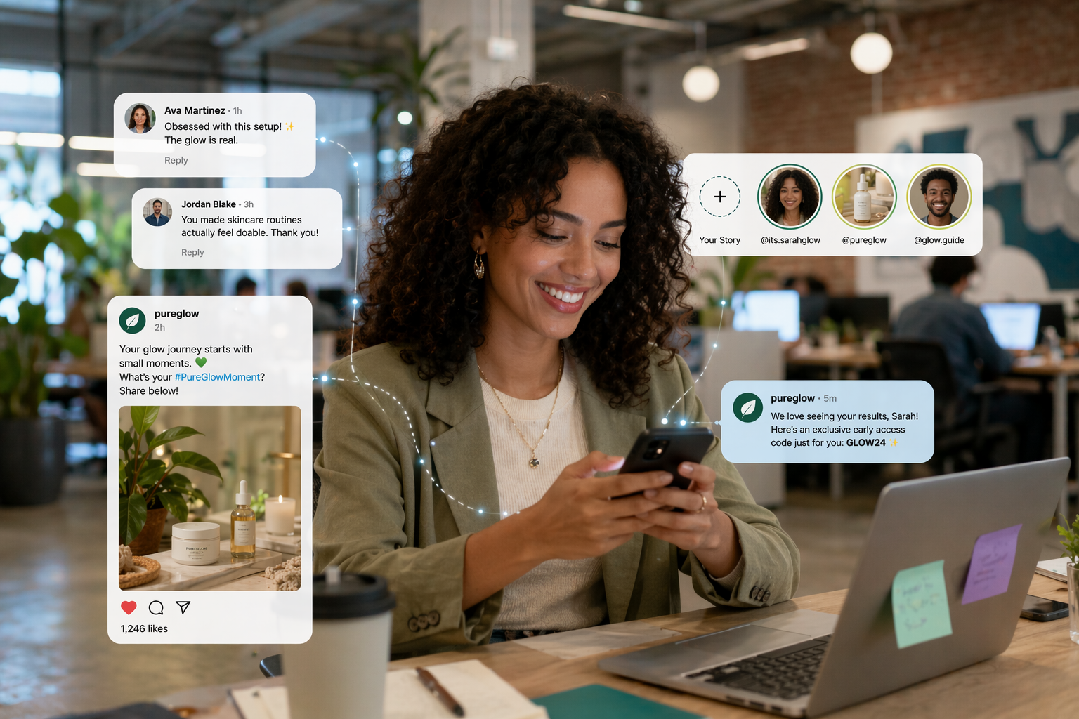 Leverage Social Media for Engagement