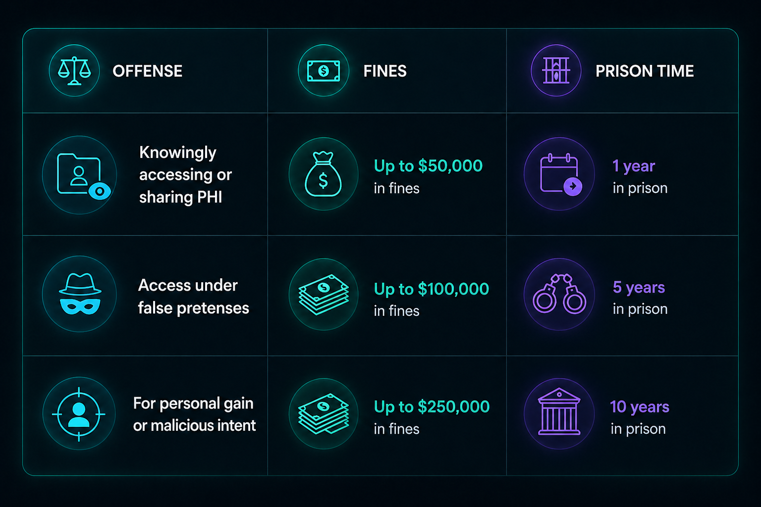 Criminal Penalties (When Violations Are Intentional)