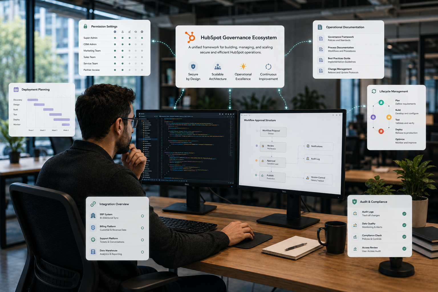 IT Architecture and Governance in HuBSpot