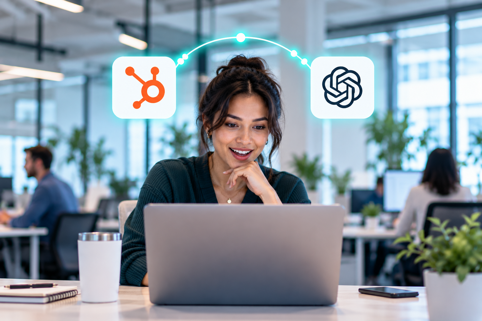 Connected Ideas in a Modern Office