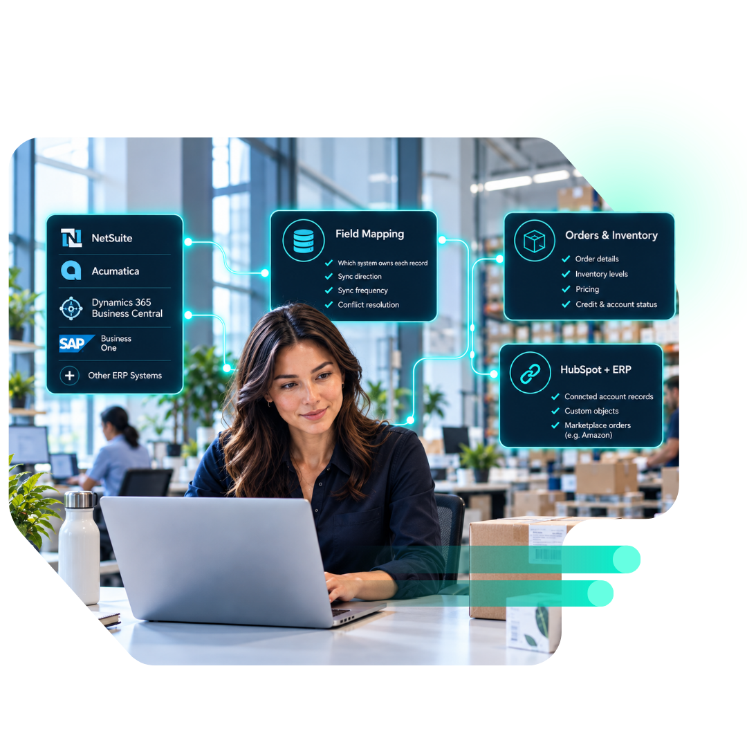 ERP, Order Inventory Data Sync