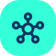 Hub Integration Connection_40px_teal_light