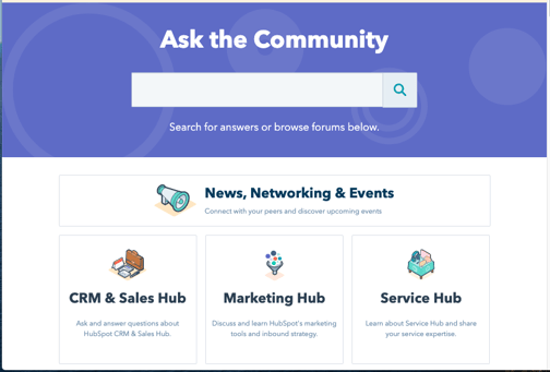 HubSpot Community - Atualização em destaque deste mês - HubSpot