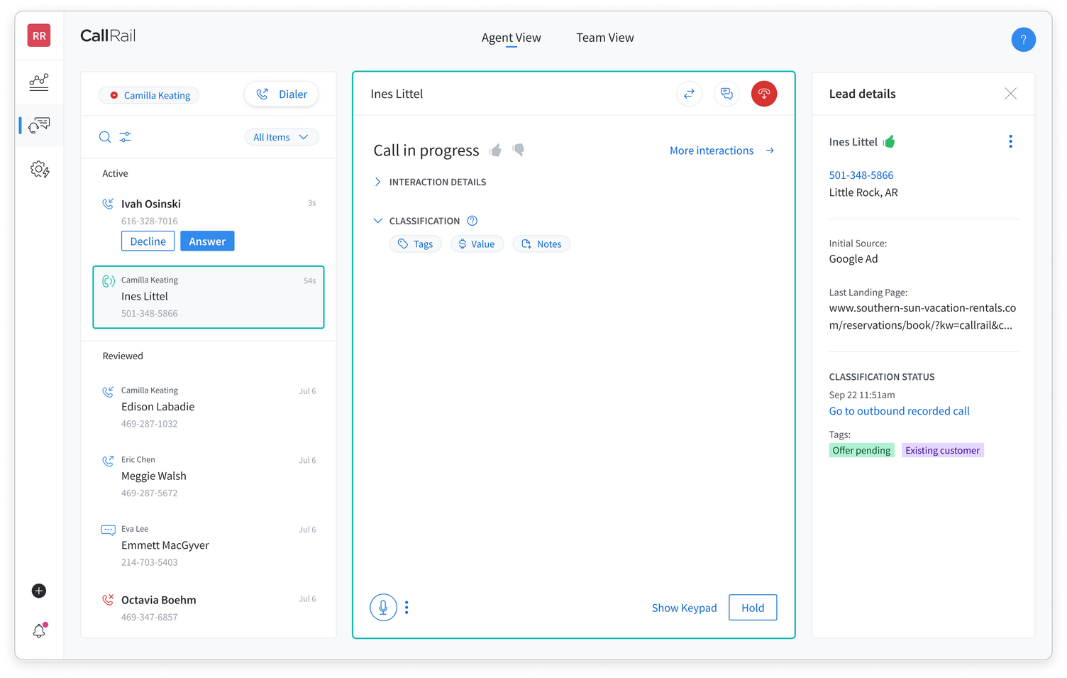 call-rail-lead-center-interface