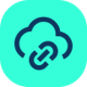 Insert Cloud Link_48px_teal_light