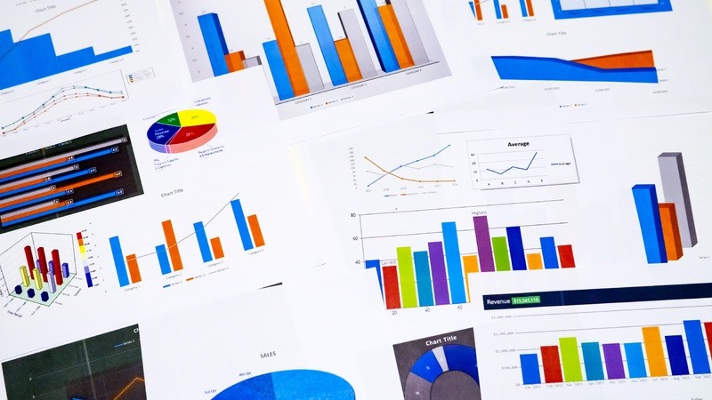Papers show charts, data, and other metrics