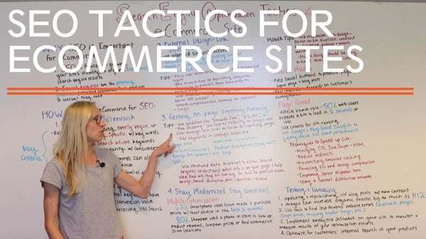 SEO tactics for eCommerce websites video thumbnail