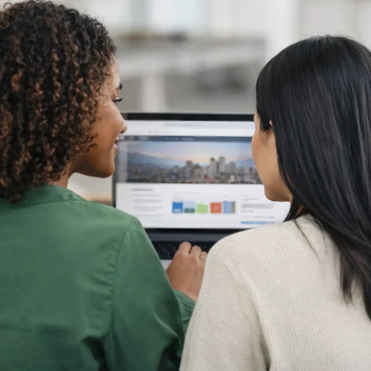two_females_looking_at_laptop_webpage