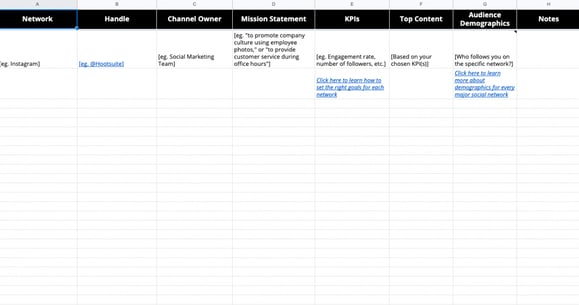 social-media-audit-template