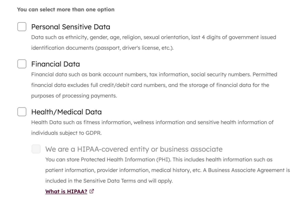 sensitive-data-settings-hubspot