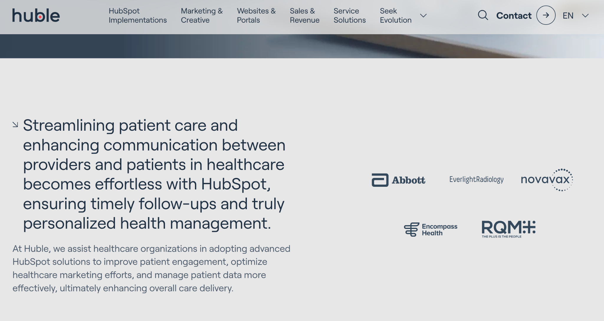 huble-hubspot-healthcare
