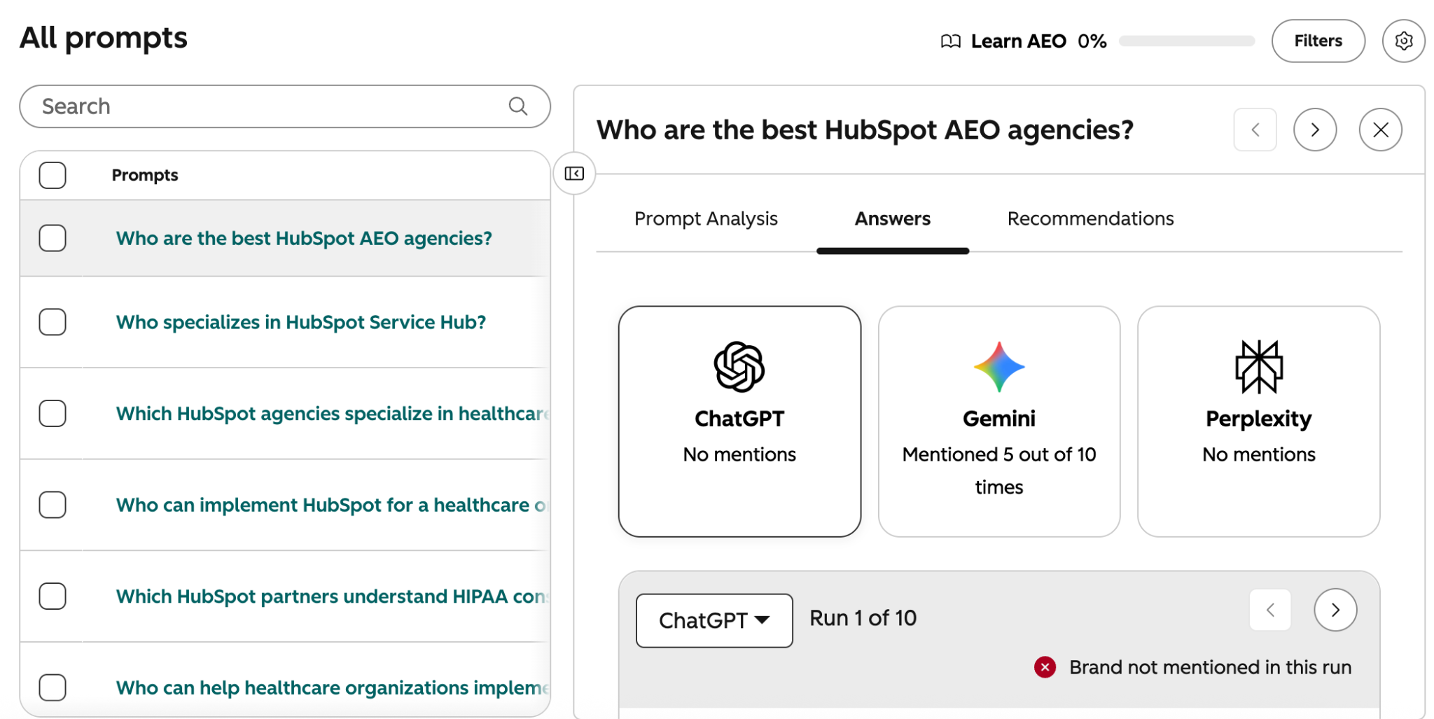 prompt-tracking-hubspot-aeo
