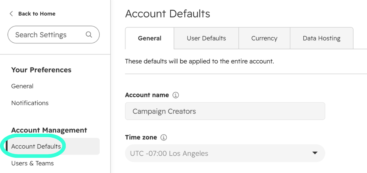  hubspot-configure-account-defaults