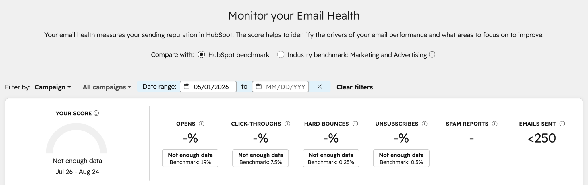  hubspot-marketing-email-health-dashboard