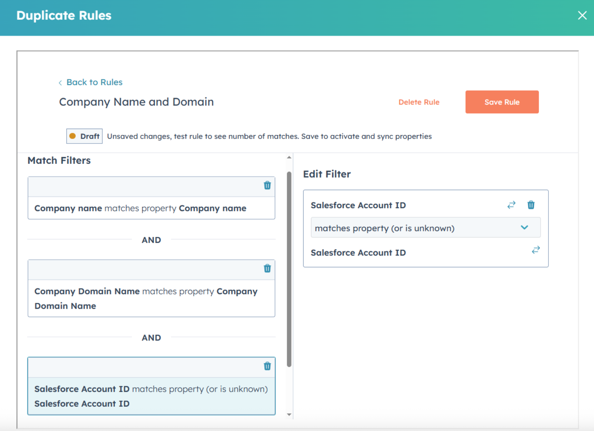 duplicate-rules-hubspot-saleforce-integration