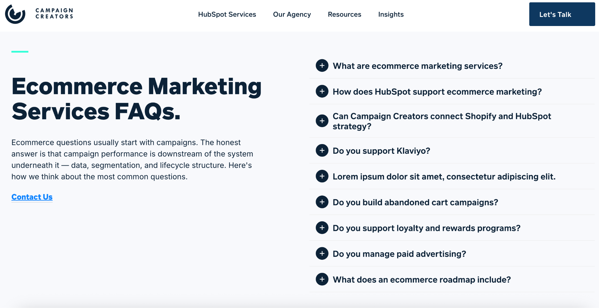 campaign-creators-ecommerce-marketing-services-faqs