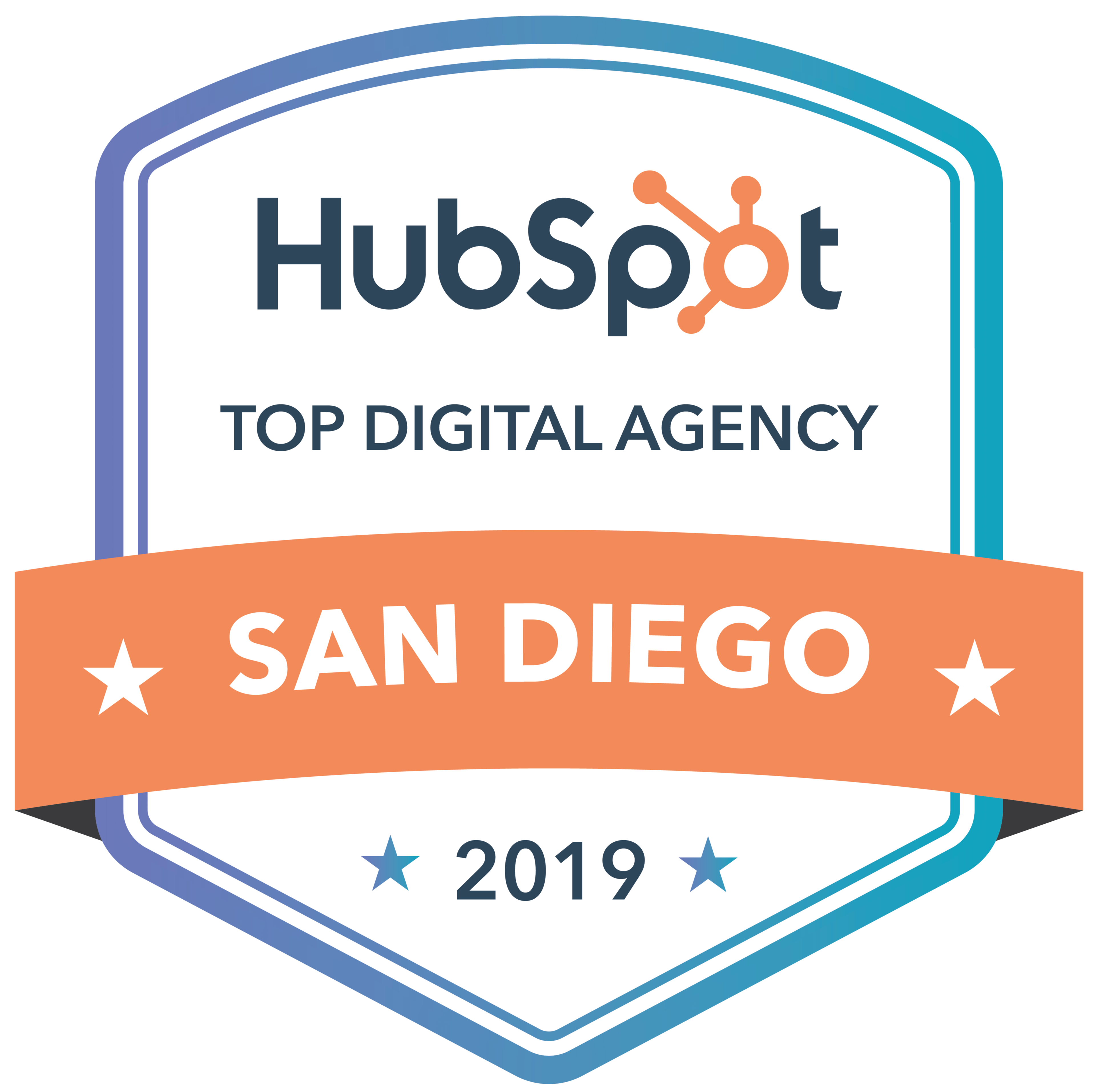 San Diego City HubSpot Agency Badge
