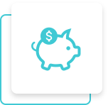 Piggy bank icon