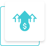 Increase money icon