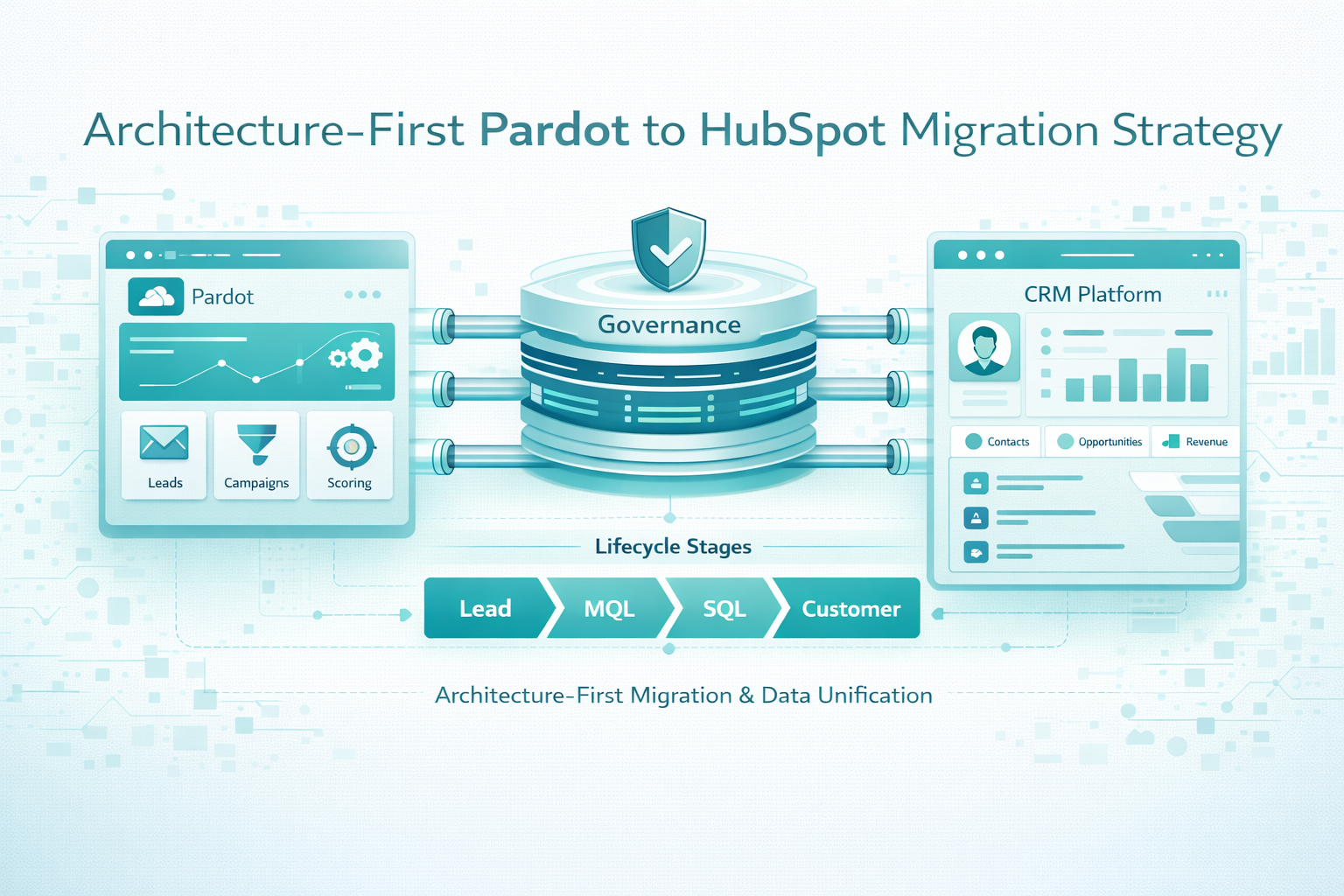 Architecture-First Pardot to HubSpot Migration Strategy
