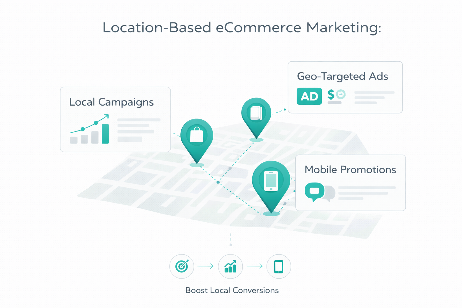 Reach the right customers at the right time with location-based eCommerce marketing and increase conversions using real-time location data.