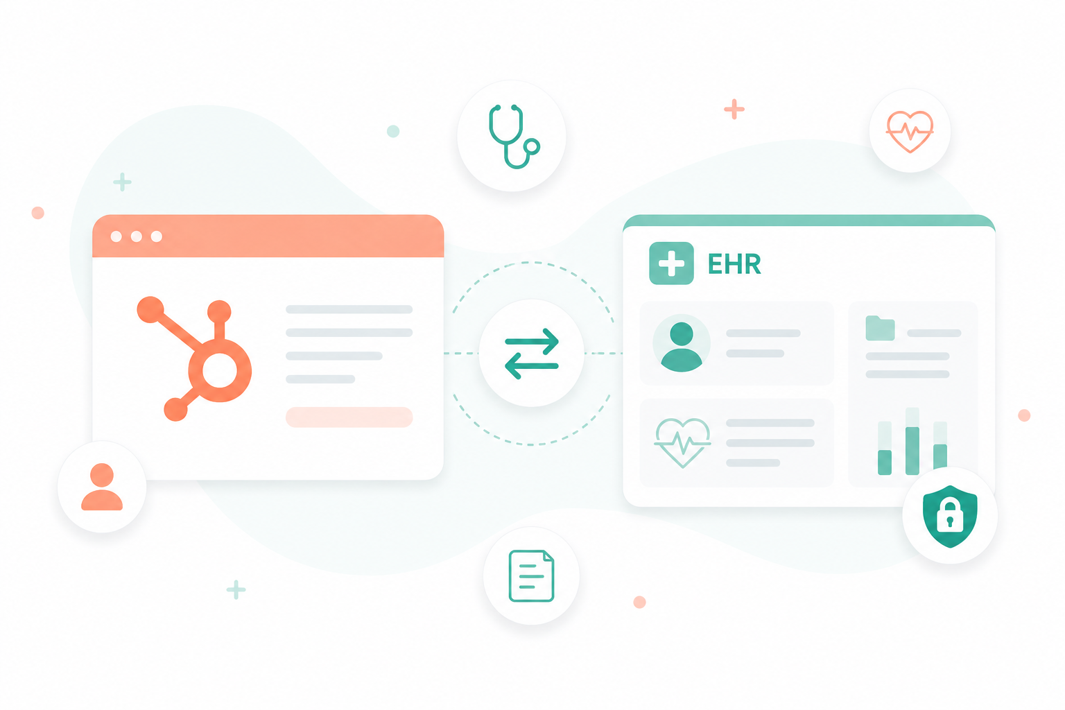  Improve how your team handles patient engagement. Sync HubSpot with your EHR to automate reminders, manage pipelines, and reduce admin tasks.