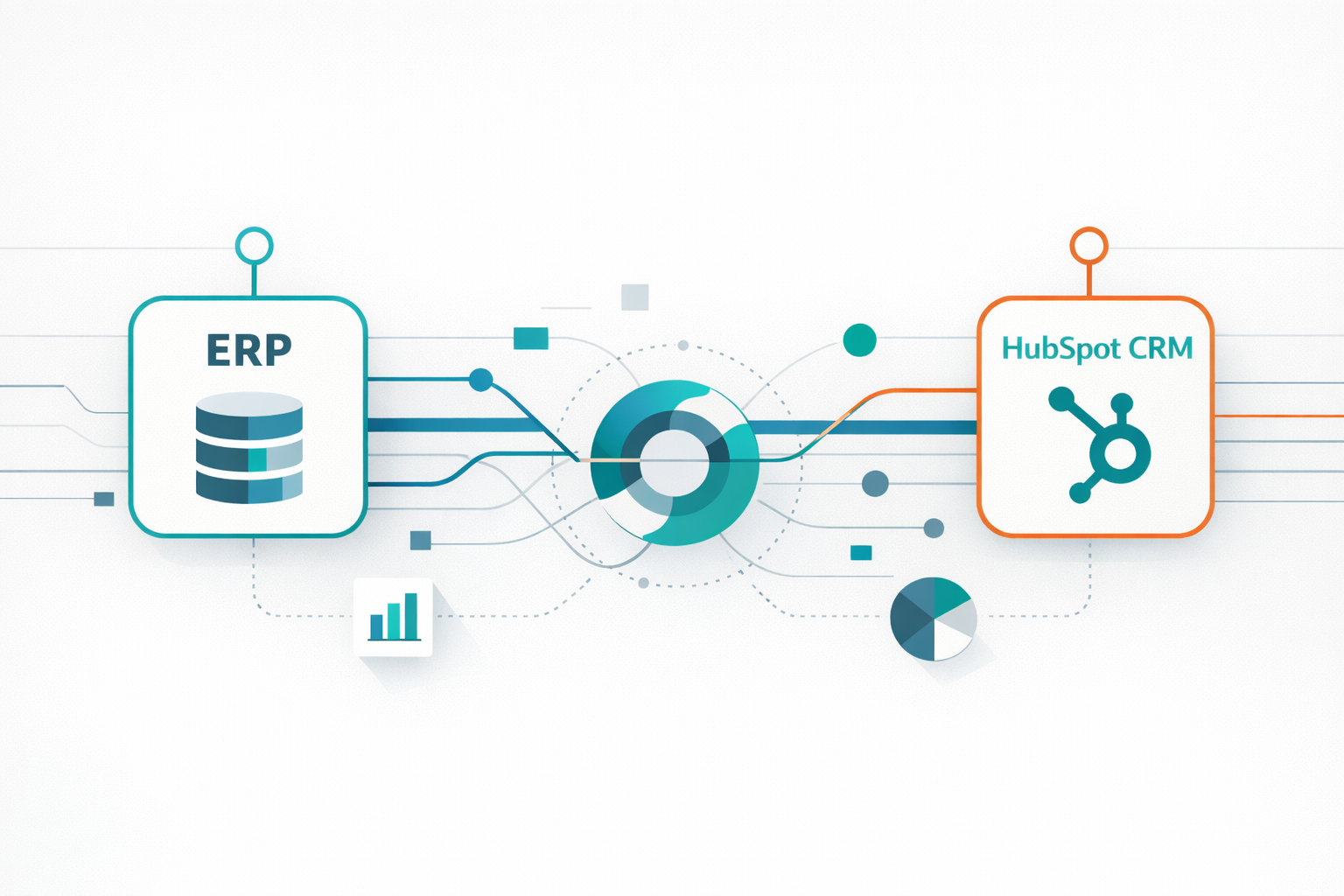 How to architect HubSpot ERP integration as unified revenue infrastructure, not a fragile data pipe.