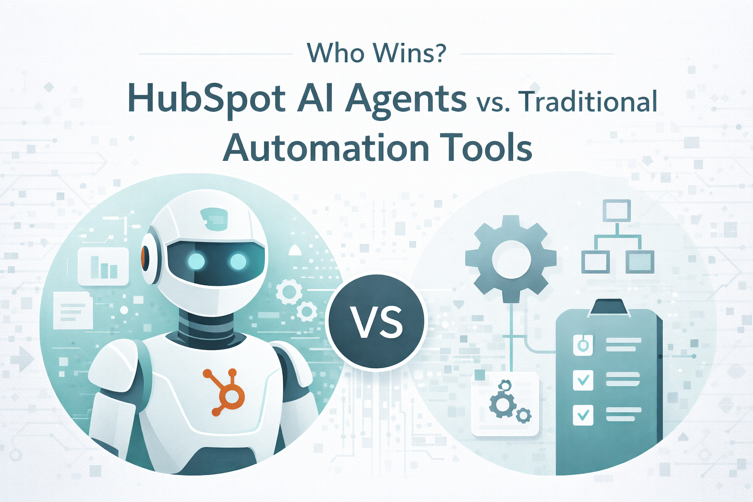 HubSpot's AI agents are revolutionary, but will they replace traditional automation? Here's a comparison.