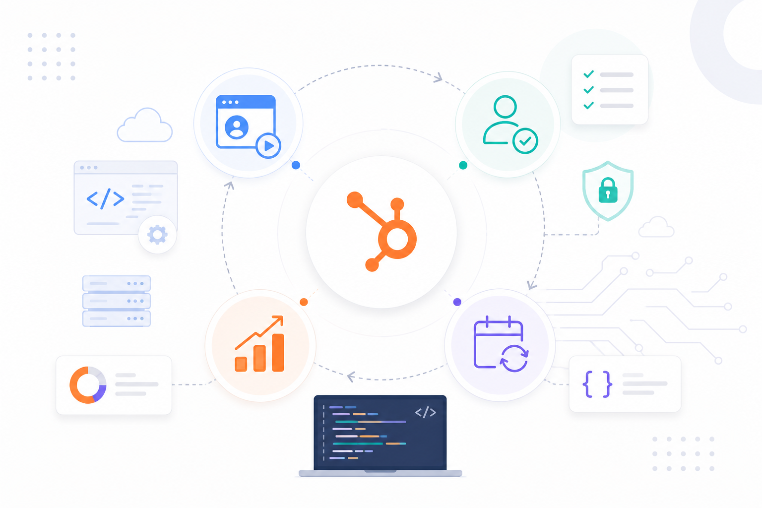 Connect your SaaS onboarding, retention, and expansion workflows inside a single HubSpot CRM system.