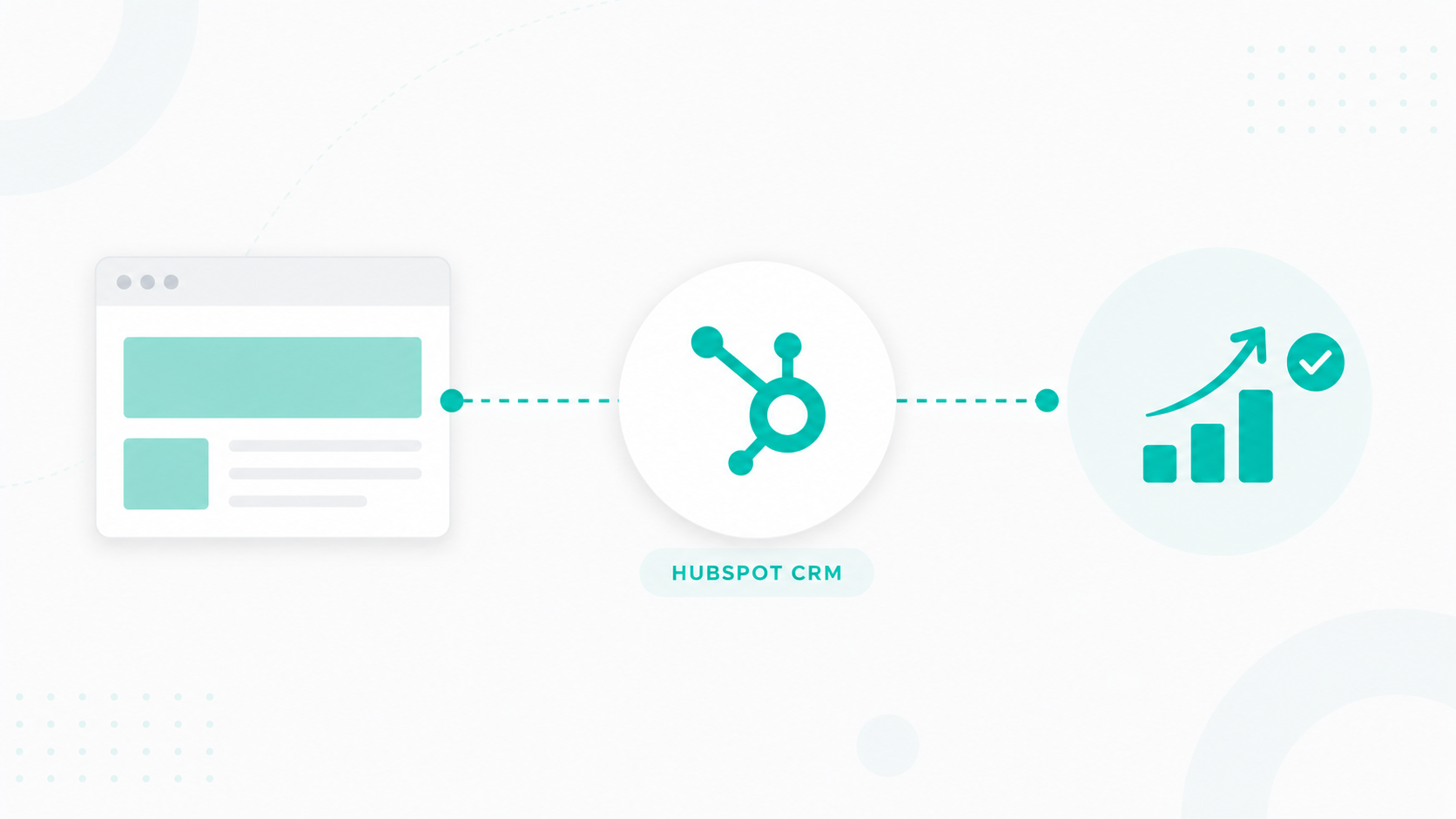 Better website conversions start with HubSpot CRM integration that connects visitor activity with automation and lead management.