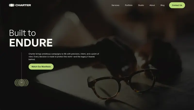 Charter Homepage Hero