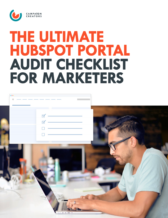 The Ultimate HubSpot Portal Audit Checklist Cover