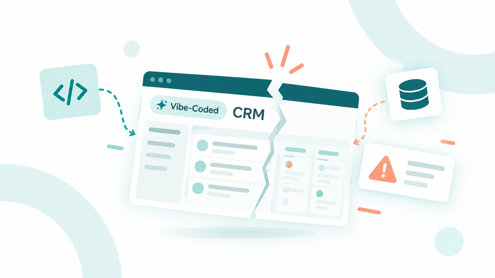 A vibe-coded CRM is a CRM built by describing what you want to an AI coding tool. Learn the data, security, and upkeep problems it brings next to HubSpot.