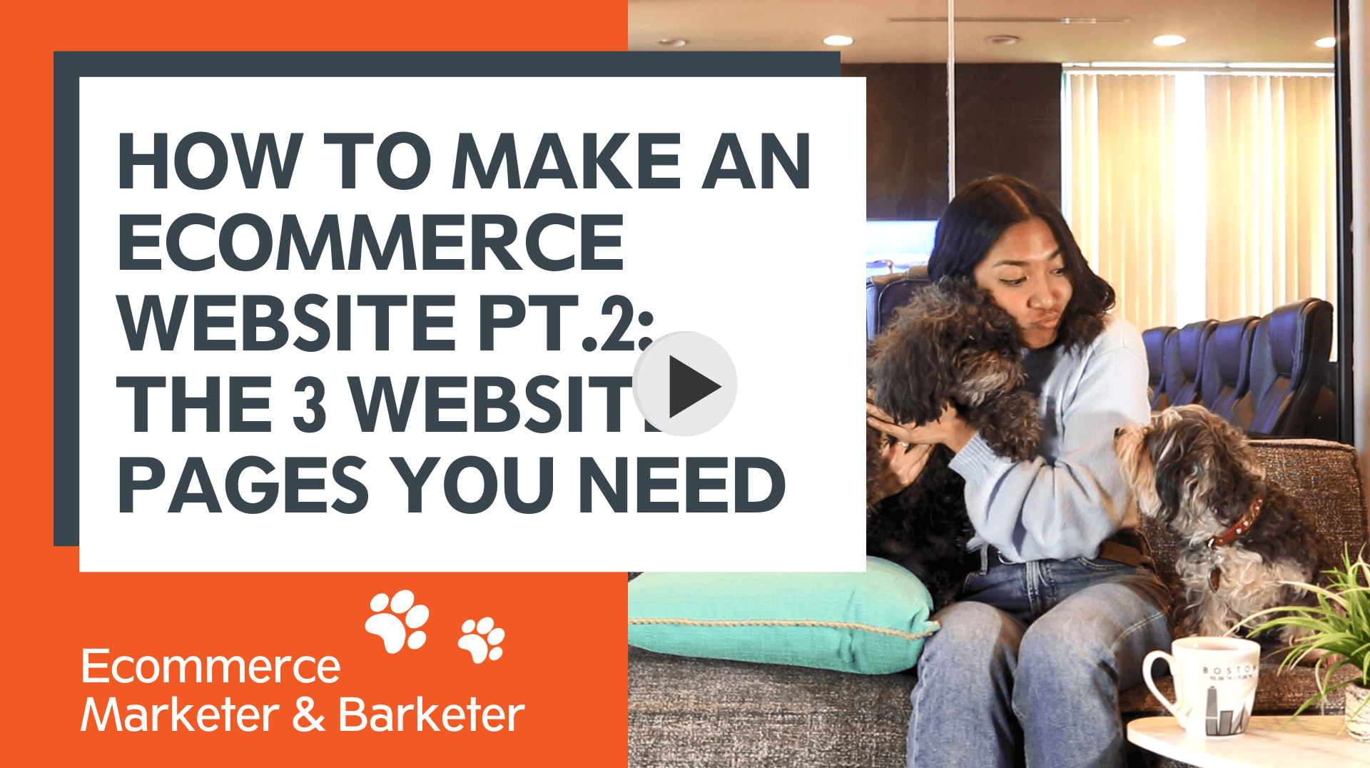 How to Make an ECommerce Website Part 2 Vidoe Thumbnail