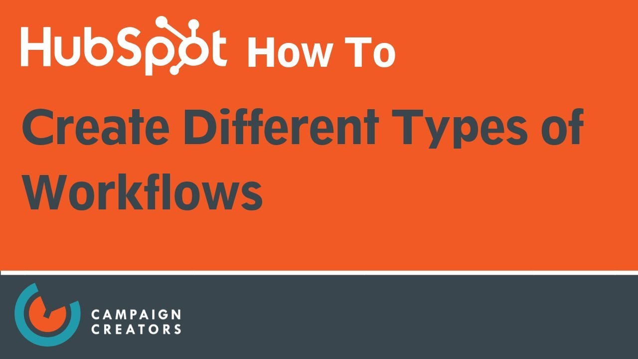 create different types of workflows