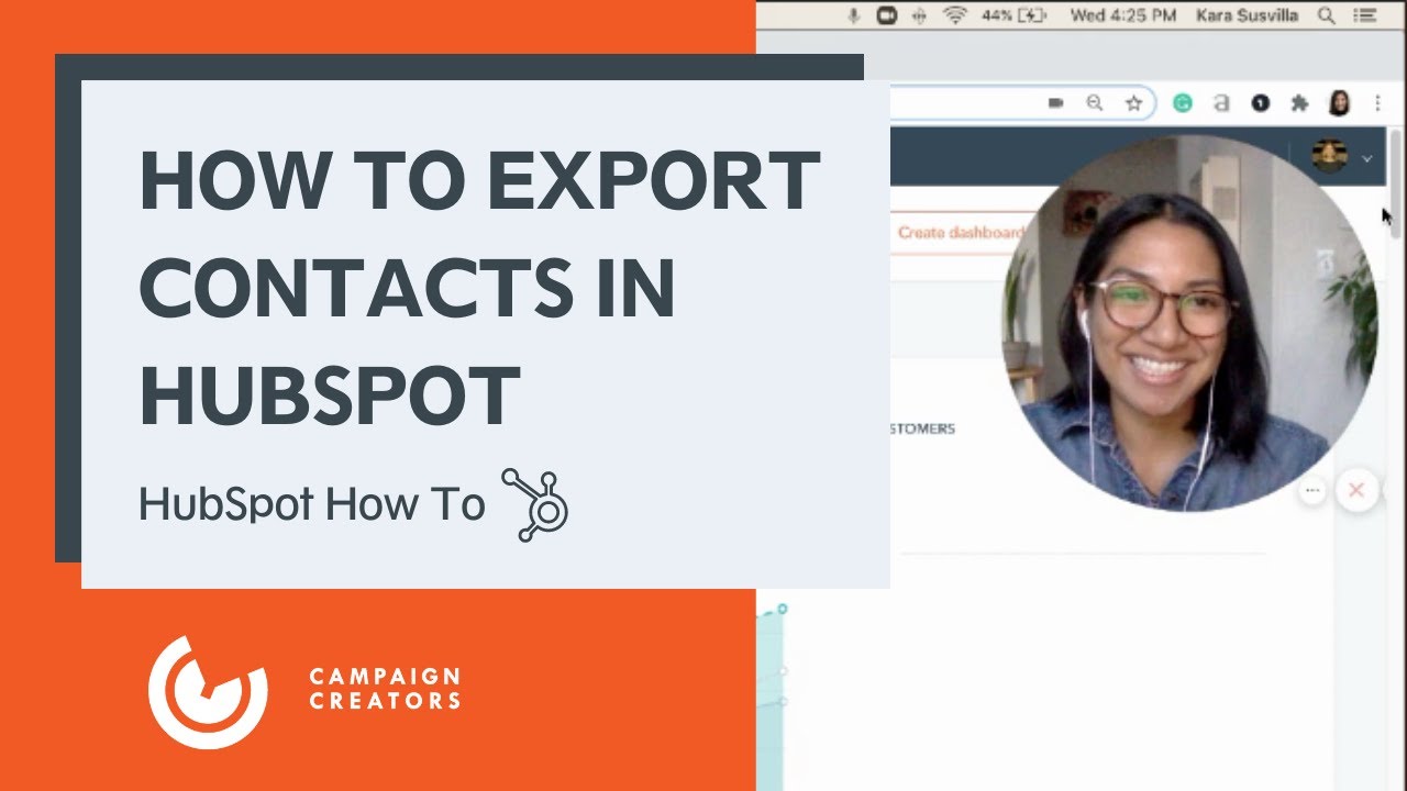 How to Export Contacts in HubSpot