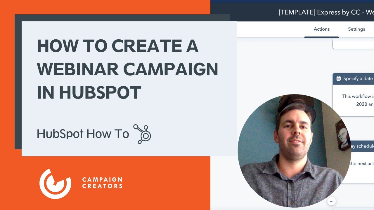 HubSpot Webinar Campaign